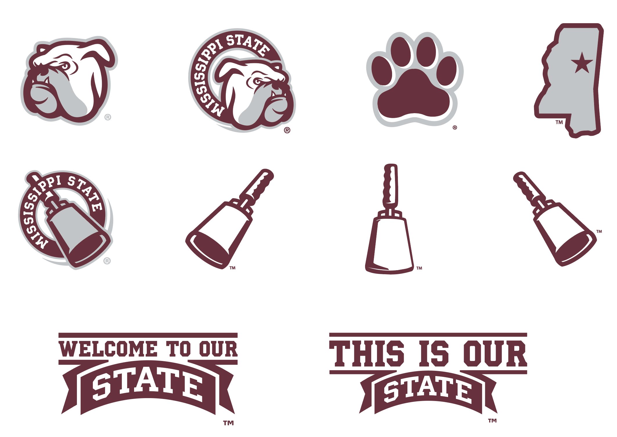 Sports Logos vs. Graphics, Monogram, Logos and Spirit Marks, Athletics  Branding, On Message